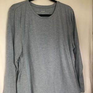 Pure Jill Pima Stretch Cotton Crew Neck Tee